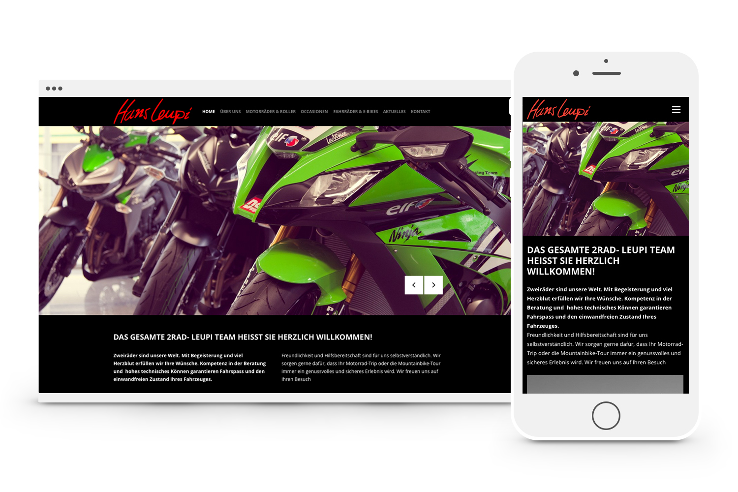 mock up responsive